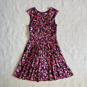 Boden plum confetti dress 6